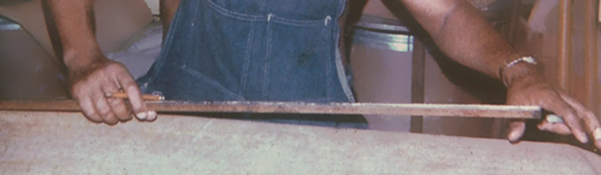 Don Danilos original workshop — archival photograph