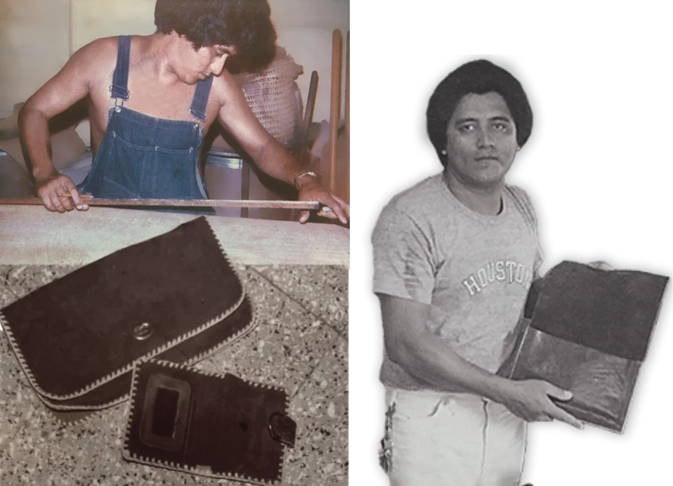 Danilo Martínez, founder of Danilos Fine Leather